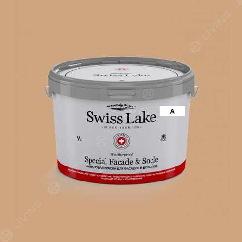 картинка Краска Swiss Lake Special Faсade & Socle цвет copper shine №849 от LIVING