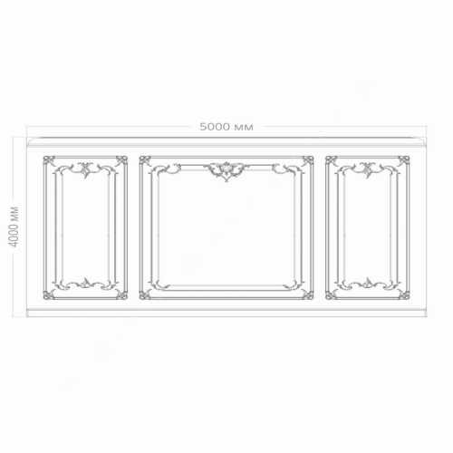 Стена RODECOR Фомичева Ф3, арт. 77503RC, 300 х 500 см.
