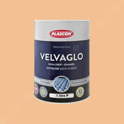 картинка Краска Plascon VELVAGLO WB цвет Banana Desert арт.Y3-B1-4 от LIVING