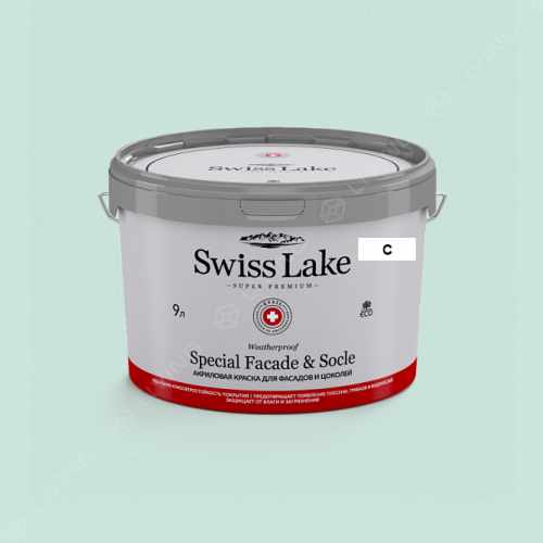 картинка Краска Swiss Lake Special Faсade & Socle цвет FLOWERING CACTUS №2378 от LIVING