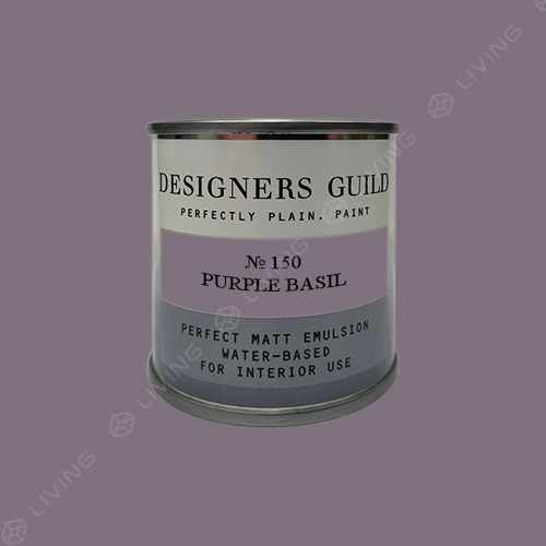 картинка Краска Designers Guild Perfect Matt Emulsion цвет PURPLE BASIL №150 от LIVING