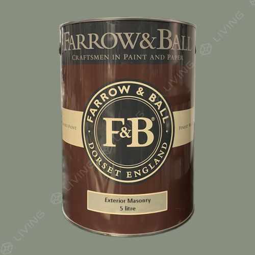 картинка Краска Farrow&Ball Exterior Masonry цвет Card Room Green №79 от LIVING