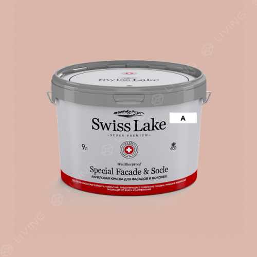 картинка Краска Swiss Lake Special Faсade & Socle цвет sandstone №1568 от LIVING