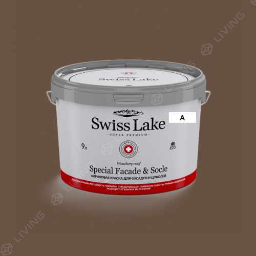 картинка Краска Swiss Lake Special Faсade & Socle цвет leather belt №690 от LIVING