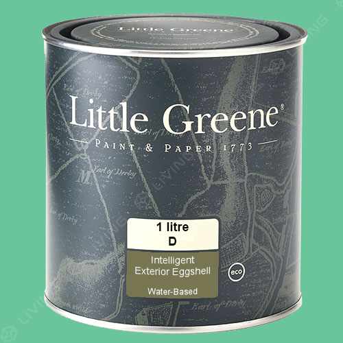 картинка Краска Little Greene Intelligent Exterior Eggshell цвет Green Verditer №92 от LIVING