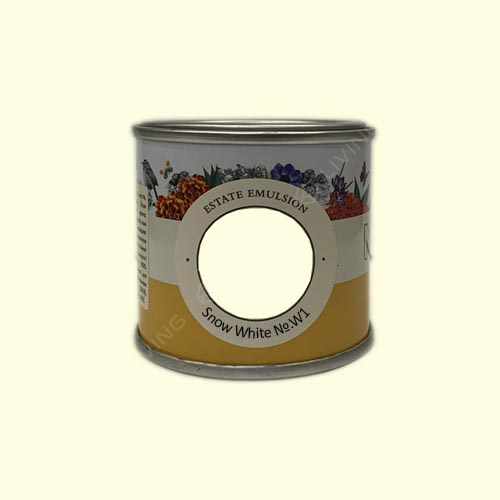 картинка Краска Farrow&Ball Estate Emulsion цвет Snow White №W1 от LIVING