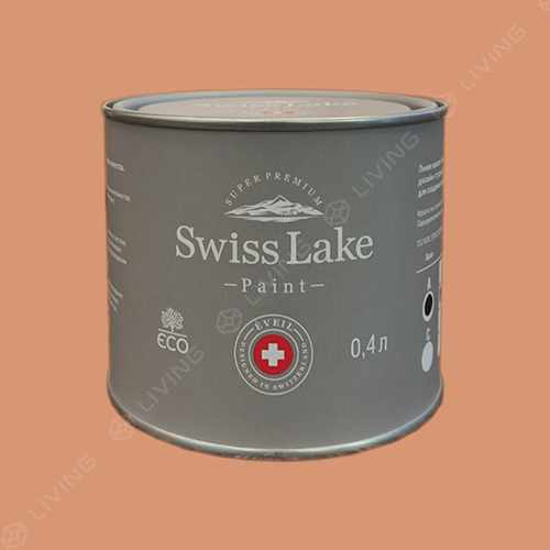 картинка Краска Swiss Lake Wall Comfort 7 цвет indiana clay №1632 от LIVING