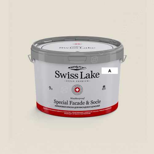 картинка Краска Swiss Lake Special Faсade & Socle цвет soft chamos №417 от LIVING