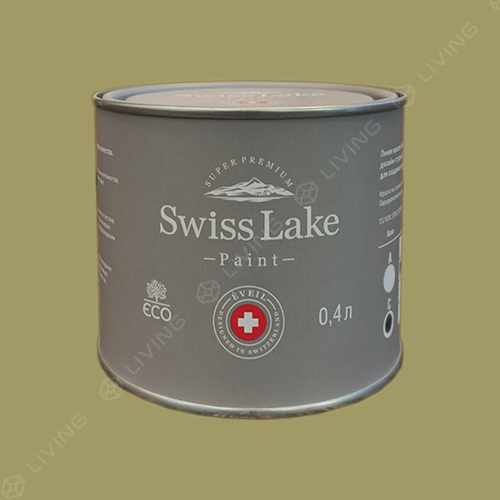 картинка Краска Swiss Lake Wall Comfort 7 цвет oliver branch №2545 от LIVING