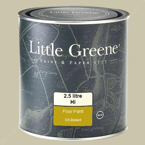картинка Краска Little Greene Floor Paint цвет Portland Stone №77 от LIVING