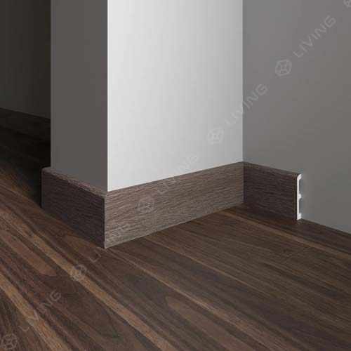 Плинтус Decor-Dizayn, коричневый, арт. 706-81SH, коллекция Плинтусы 706, 240 х 8 х 1,3 см. Россия