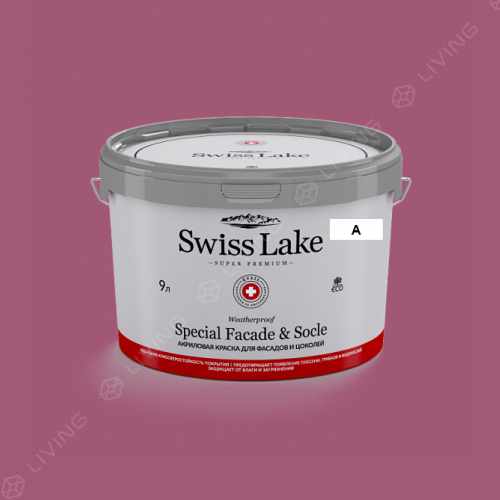 картинка Краска Swiss Lake Special Faсade & Socle цвет rose bouquet №1378 от LIVING