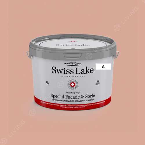 картинка Краска Swiss Lake Special Faсade & Socle цвет new clay №1602 от LIVING