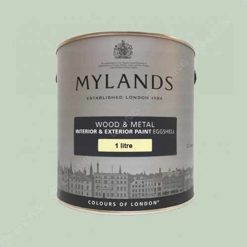 картинка Краска Mylands Wood&metal eggshell цвет Chiswick №100 от LIVING