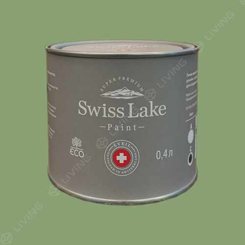 картинка Краска Swiss Lake Wall Comfort 7 цвет Green Tomatoes №2703 от LIVING