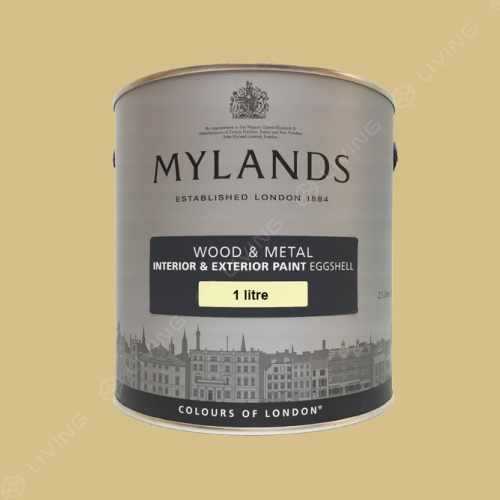 картинка Краска Mylands Wood&metal eggshell цвет Wharf Sacking №127 от LIVING