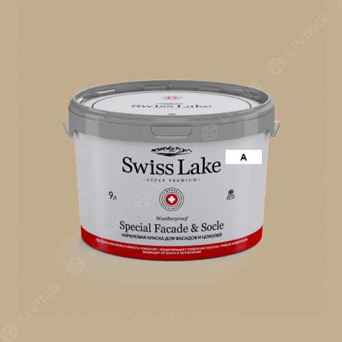 картинка Краска Swiss Lake Special Faсade & Socle цвет Ripe Pear №895 от LIVING