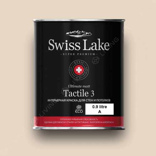 картинка Краска Swiss Lake Tactile 3 цвет semolina №811 от LIVING