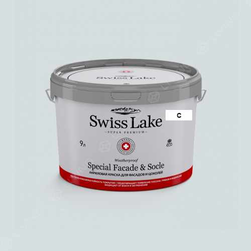 картинка Краска Swiss Lake Special Faсade & Socle цвет CAVE PEARL №1979 от LIVING