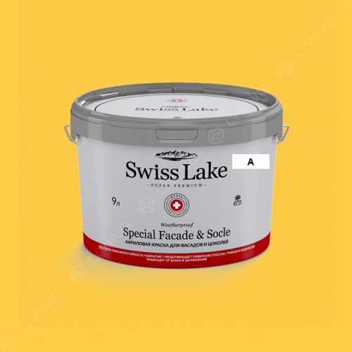 картинка Краска Swiss Lake Special Faсade & Socle цвет golden vision №1041 от LIVING