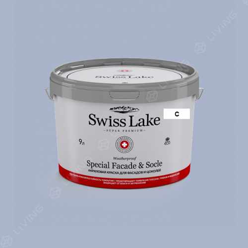 картинка Краска Swiss Lake Special Faсade & Socle цвет smoky diamond №1953 от LIVING