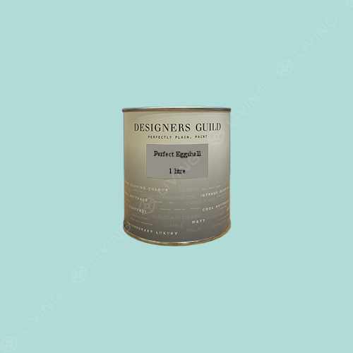 картинка Краска Designers Guild Perfect Eggshell цвет ROBIN'S EGG №80 от LIVING