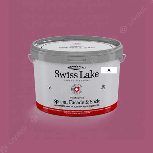 картинка Краска Swiss Lake Special Faсade & Socle цвет BRIAR ROSE №1689 от LIVING