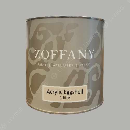 картинка Краска ZOFFANY Acrylic Eggshell цвет HALF EMPIRE GREY от LIVING