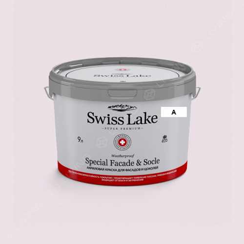 картинка Краска Swiss Lake Special Faсade & Socle цвет SILK SHEETS №1653 от LIVING