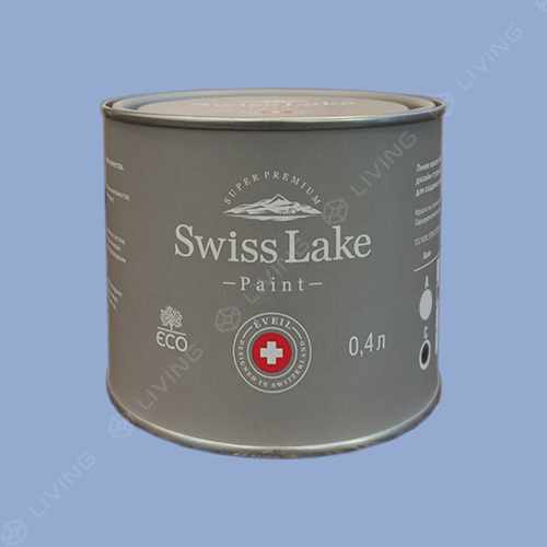 картинка Краска Swiss Lake Wall Comfort 7 цвет blue-grey №1936 от LIVING