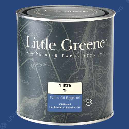 картинка Краска Little Greene Toms Oil Eggshell цвет Smalt №255 от LIVING