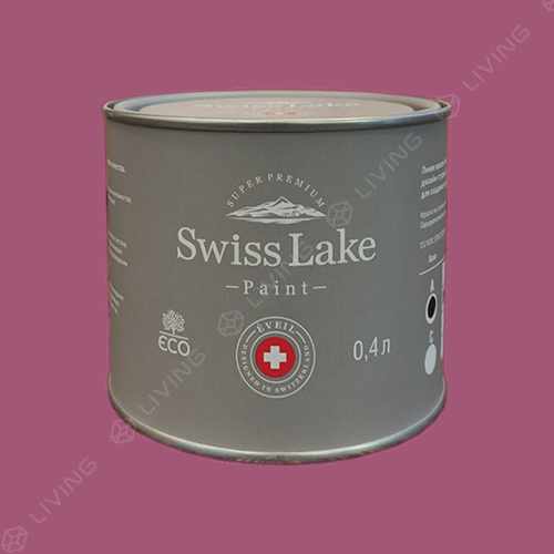 картинка Краска Swiss Lake Wall Comfort 7 цвет Plum Crazy №1690 от LIVING