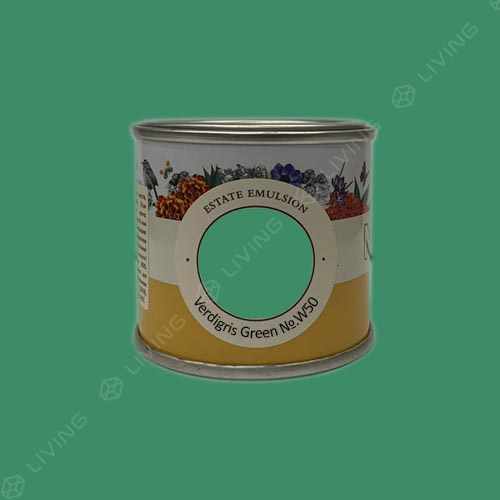 картинка Краска Farrow&Ball Estate Emulsion цвет Verdigris Green №W50 от LIVING