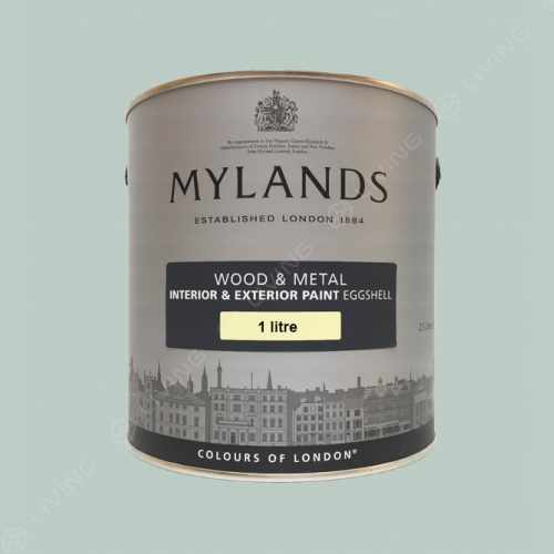 картинка Краска Mylands Wood&metal eggshell цвет Beaufort Gardens №212 от LIVING