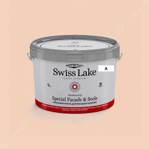 картинка Краска Swiss Lake Special Faсade & Socle цвет UPTOWN TAUPE №1535 от LIVING
