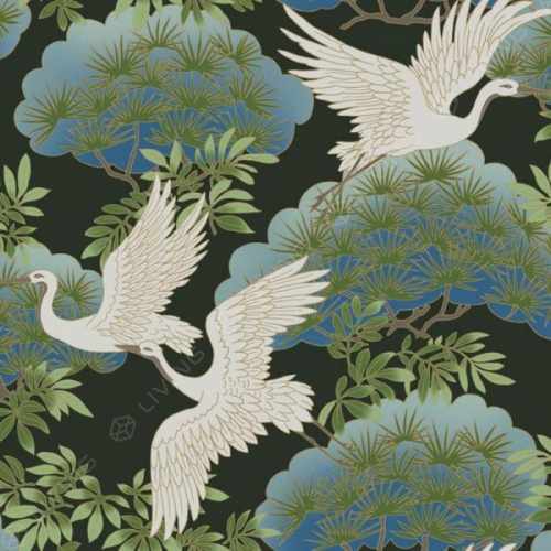 Флизелиновые обои York, коллекция Ronald Reading - Tea Garden, арт. AF6593, США