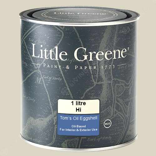 картинка Краска Little Greene Toms Oil Eggshell цвет Rolling Fog Mid №159 от LIVING