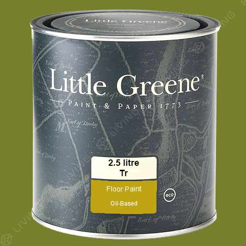 картинка Краска Little Greene Floor Paint цвет Citrine №71 от LIVING