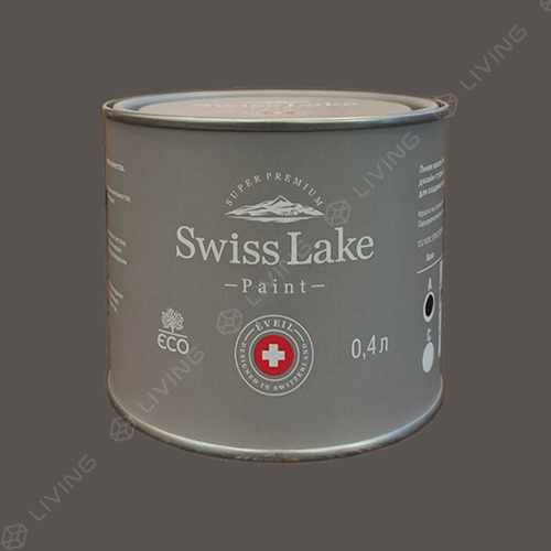 картинка Краска Swiss Lake Wall Comfort 7 цвет anthracite №758 от LIVING