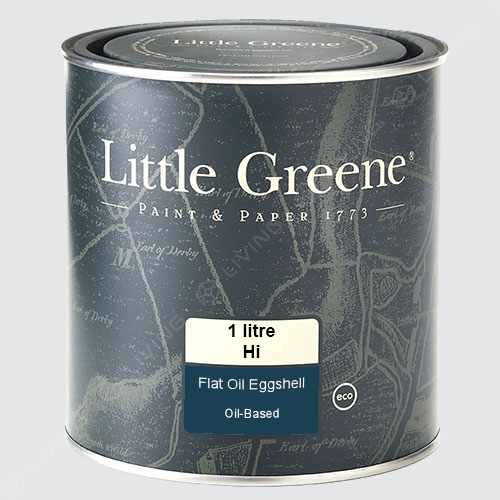 картинка Краска Little Greene Flat Oil Eggshell цвет Gauze Mid №164 от LIVING