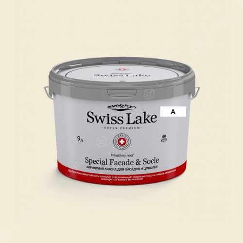 картинка Краска Swiss Lake Special Faсade & Socle цвет First ray №135 от LIVING