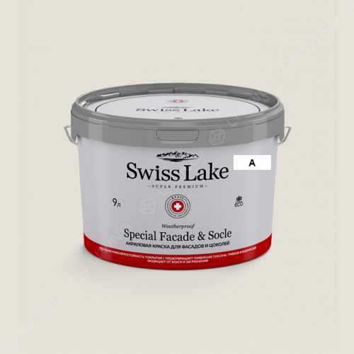 картинка Краска Swiss Lake Special Faсade & Socle цвет foam caprice  №915 от LIVING