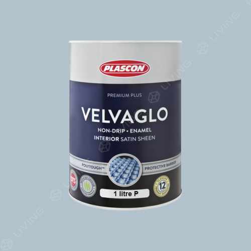 картинка Краска Plascon VELVAGLO WB цвет White Pickets арт.B4-E2-3 от LIVING