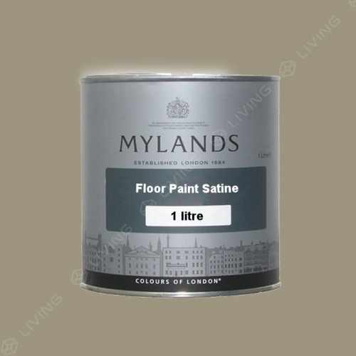 картинка Краска Mylands Floor Paint Satine цвет Egyptian Grey №154 от LIVING