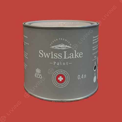 картинка Краска Swiss Lake Wall Comfort 7 цвет sweet watermelon №1439 от LIVING