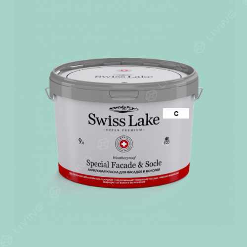 картинка Краска Swiss Lake Special Faсade & Socle цвет back to paradise №2347 от LIVING