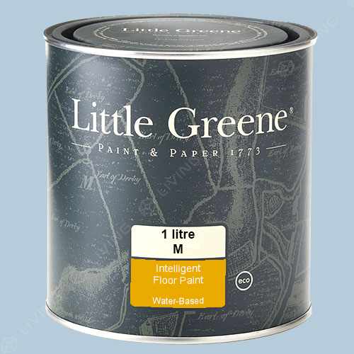 картинка Краска Little Greene Intelligent Floor Paint цвет Pale Wedgwood №249 от LIVING
