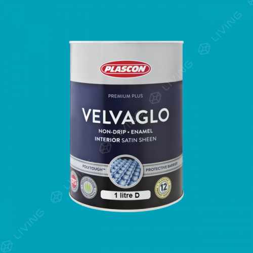 картинка Краска Plascon VELVAGLO WB цвет Triumph Blue арт.B2-A1-1 от LIVING