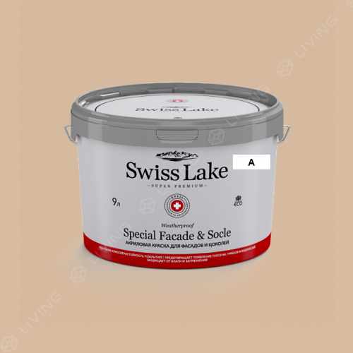 картинка Краска Swiss Lake Special Faсade & Socle цвет defining moment №826 от LIVING