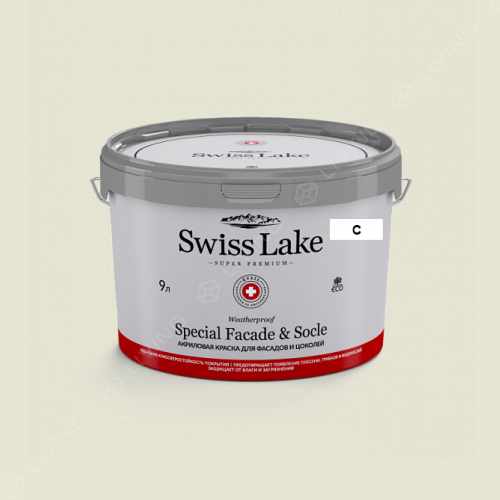 картинка Краска Swiss Lake Special Faсade & Socle цвет Glowworm №2578 от LIVING